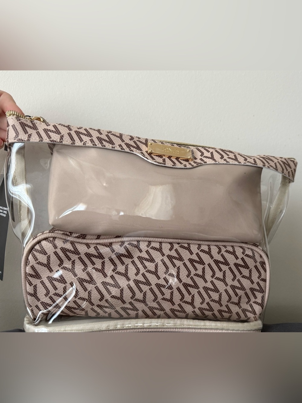Jones New York 3-Piece Makeup Bag Set